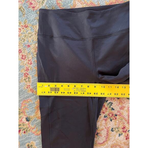 Spyder Active Black Performance Leggings with Side Pockets - Picture 11 of 13